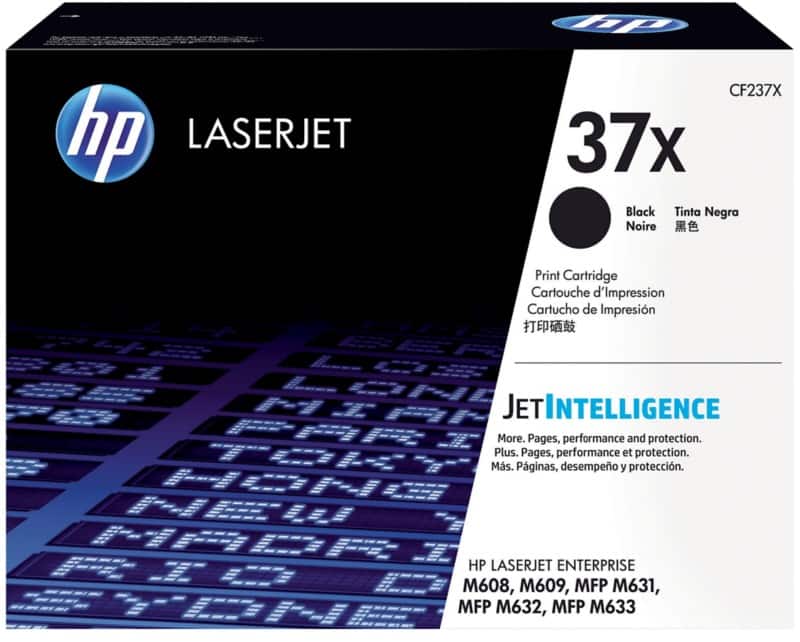 HP 37X originele tonercartridge CF237X zwart
