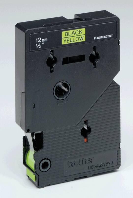 BROTHER etiketteertape P-Touch TC-C01 zwart op geel