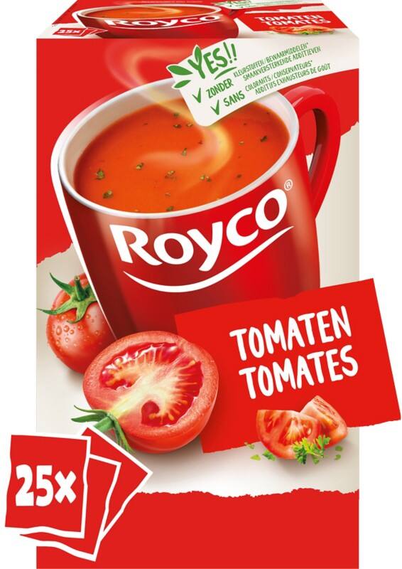 Royco Suprême Instantsoep Tomaat 25 Stuks à 30 g