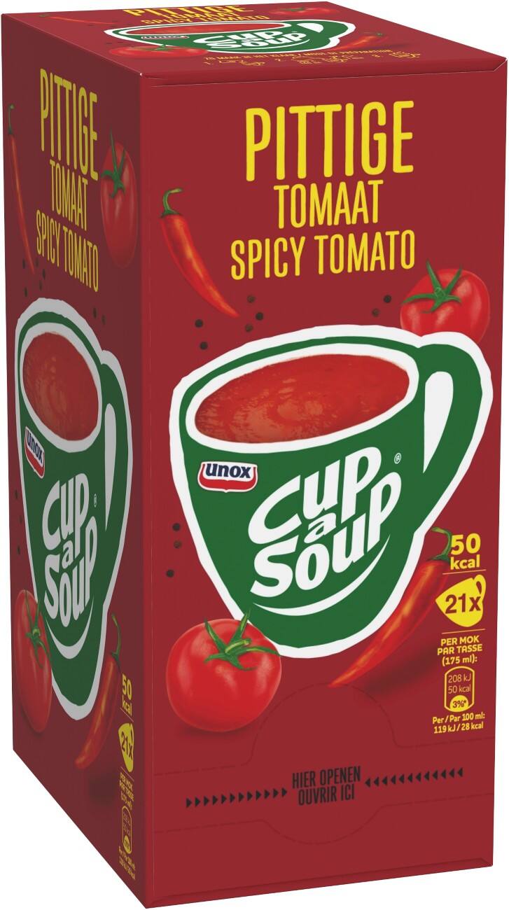 Cup-a-Soup Soep Pittige tomaat 21 Stuks à 175 ml