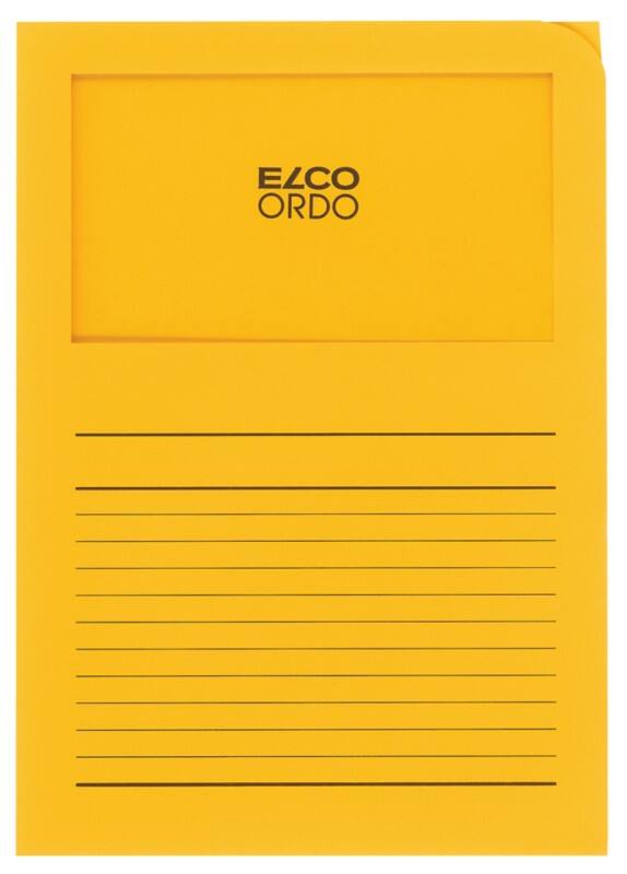 Elco Ordo Classico Sorteermap A4 Geel, goud Papier 120 g/m² 100 Stuks