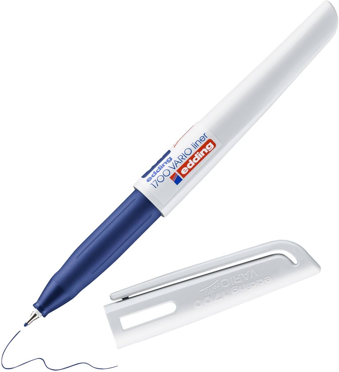 edding 1700 VARIO Fineliner Blauw