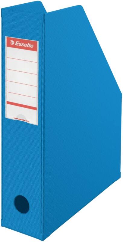 Esselte VIVIDA Tijdschriftencassette 56005 A4 Karton, PVC Blauw 7,2 x 24,2 x 31,8 cm