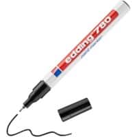 edding 780 Permanent Lakmarker Zwart Extra Fijn Naaldpunt 1 - 0,8 mm  Waterbestendig