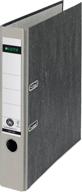 Leitz 180° Smal Ordner A4 52 mm Grijs 2 Ringen 1050 Wolkenmarmer Staand Gerecycled