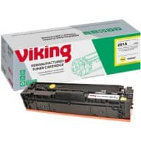 Viking 201A compatibele HP tonercartridge CF402A geel