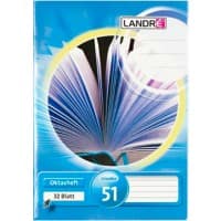 LANDRÉ A6 10,5 x 14,8 cm 70 g/m² 32 vellen gelinieerd