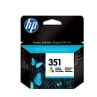 HP 351 Origineel Inktcartridge CB337EE Cyaan, magenta, geel