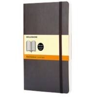 Moleskine Notitieboek A5 Gelinieerd Soepele kaft Zwart Niet geperforeerd 70 g/m² 192 Pagina's 