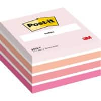 Post-it Notes Kubus 76 x 76 mm Pastelroze 450 Vellen