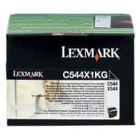 Lexmark C544X1KG Origineel Tonercartridge Zwart