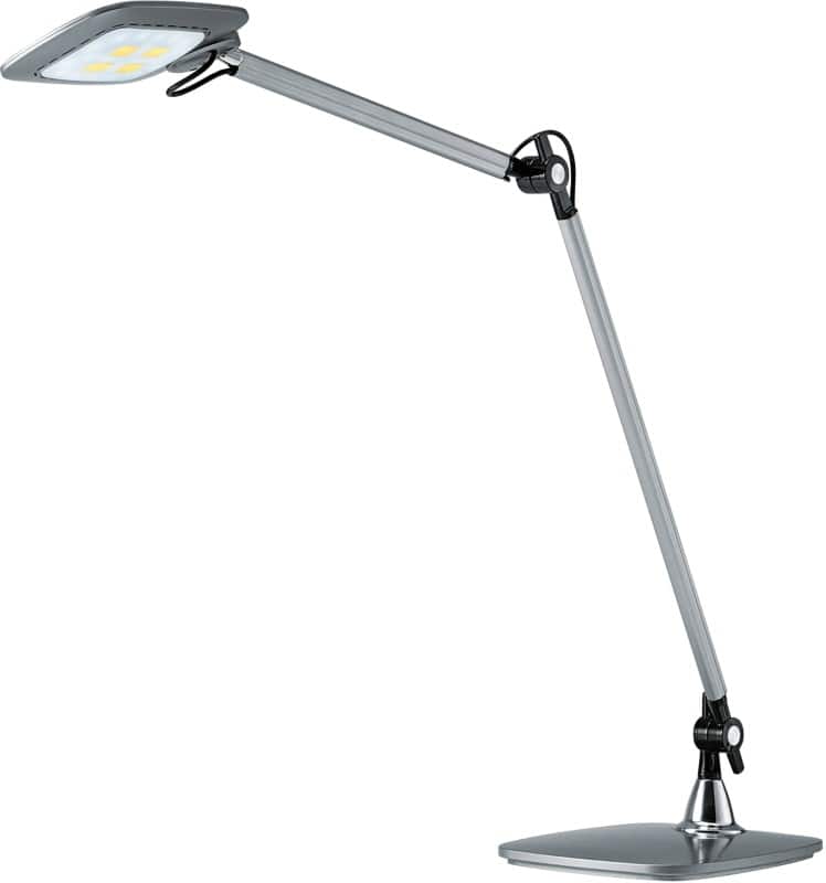 Hansa ledbureaulamp 41-5010.688 E-Motion zilver 9 W