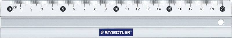 STAEDTLER Liniaal Aluminium 20 cm