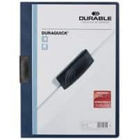 DURABLE Klemmap 2270-07 A4 Donkerblauw Plastic 22,5 x 31 cm