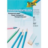 Folia A4 Overtrekpapier Transparant 80 g/m² 25 Vellen