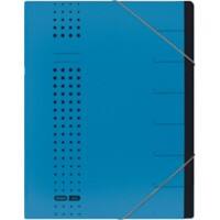ELBA Sorteermap Chic A4 Blauw Karton 25 x 1,2 x 31,5 cm