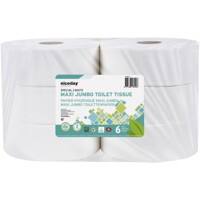 Niceday Professional Toiletpapier 2-laags Standaard 6 rollen van 1180 vellen