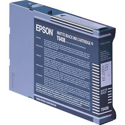 Epson T5438 Origineel Inktcartridge C13T543800 Mat zwart