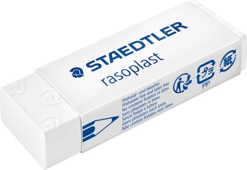 STAEDTLER Gum Rasoplast Wit