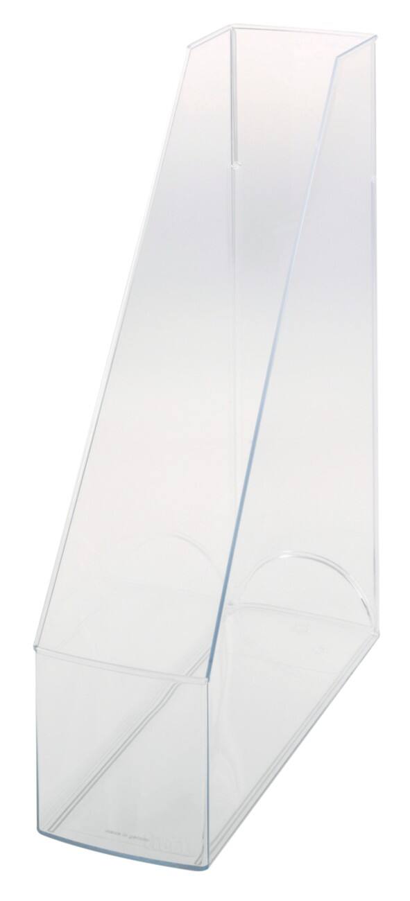 helit H2361402 Tijdschriftencassette Transparant A4 Polystyrol 8,5 x 24 x 32,2 cm 2 Stuks