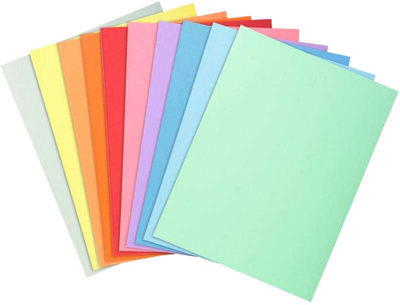 Exacompta Sorteermap A4 Kleurenassortiment Karton 210 g/m² 100 Stuks