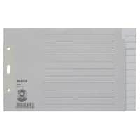 Leitz Blanco Blanco tabbladen Gerecycled A5 Grijs 12 tabs 100 g/m² Karton 3 Gaten 1226  