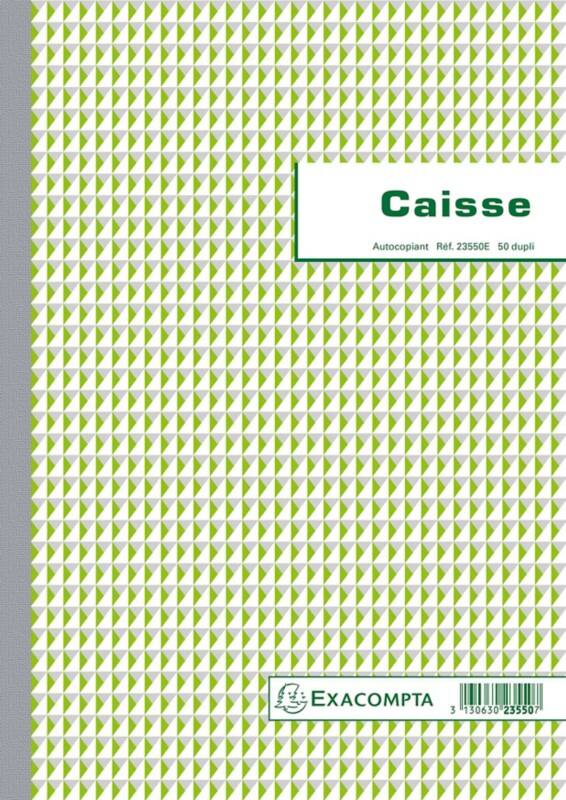 Exacompta Kasboek FR A4 297 x 210 mm 57 g/m² 25 vellen