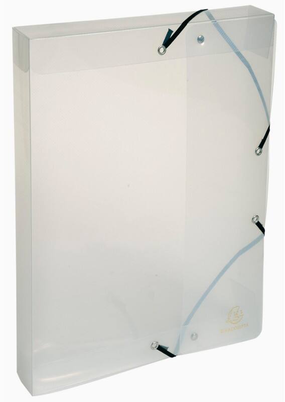 Exacompta Archiveringdozen Crystal A4 Transparant Polypropyleen 25 x 4 x 33 cm