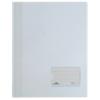 DURABLE Snelhechters Duralux A4 Wit PVC Transparante voorpagina 28 x 33,2 cm