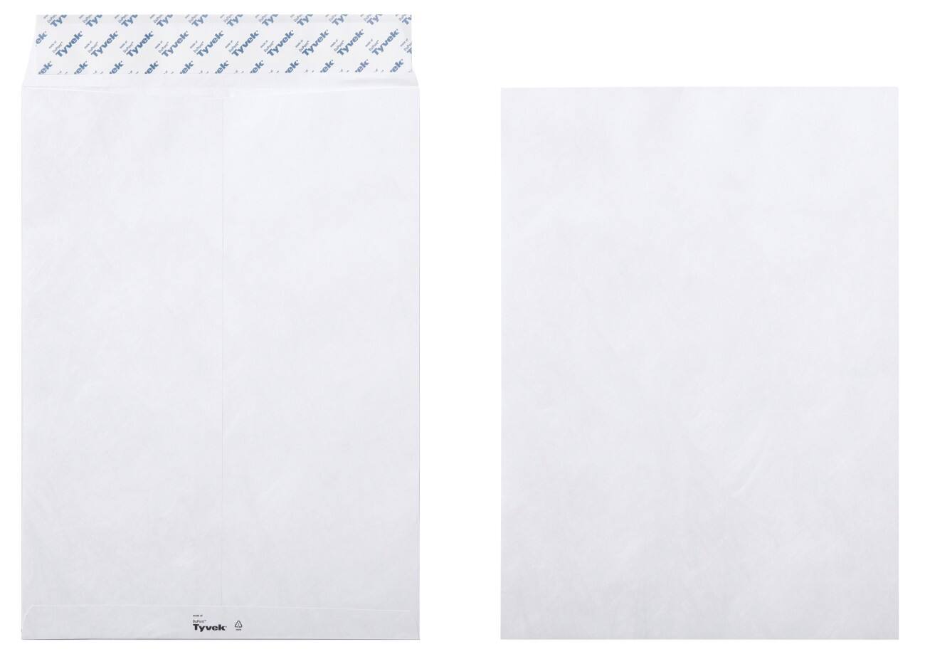 Tyvek Enveloppen B4 55 g/m² Wit Zonder Venster Kleefstrip 250 x 353 mm 100 Stuks