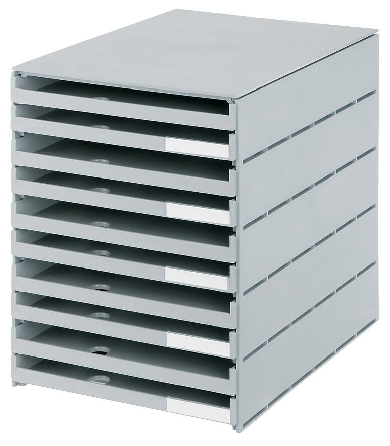 Styro Ladenkastje 23102.85 Kunststof Grijs 24,6 x 33,5 x 32,3 cm