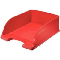Leitz Plus Brievenbakje 5233 Jumbo A4 Rood 25,5 x 35,7 x 10,3 cm