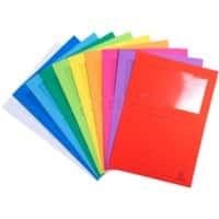Exacompta Forever Sorteermap A4 Kleurenassortiment Karton 100% gerecycled 130 g/m² 10 Stuks