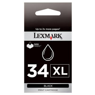 Lexmark 34XL Origineel Inktcartridge 18C0034E Zwart