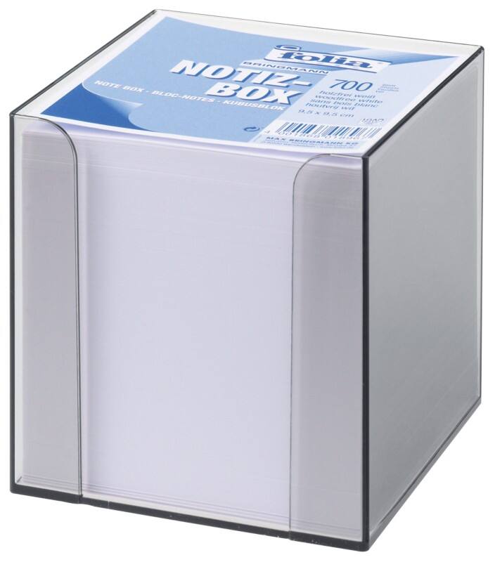 Folia Transparante plexiglashouder + navulling 90 x 90 mm Wit 700 Vellen