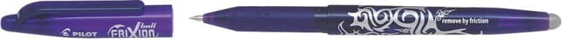 Pilot FriXion Ball Niet-intrekbaar Rollerballpen Paars 0,35 mm Medium Kegelvormig Navulbaar 50% Gerecycled
