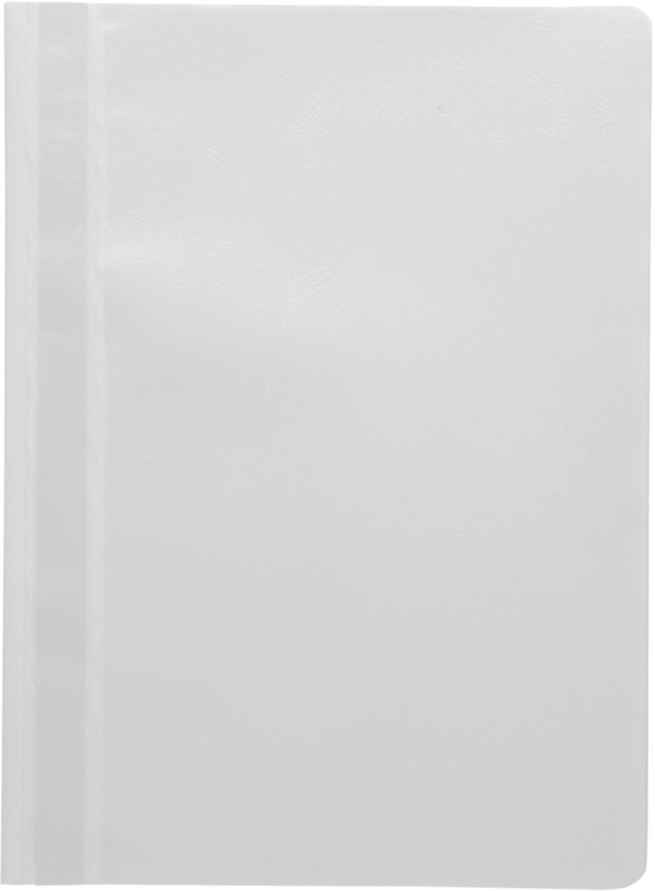 Niceday Snelhechters A4 Wit Polypropyleen Transparante voorpagina 22 x 31 cm 25 Stuks