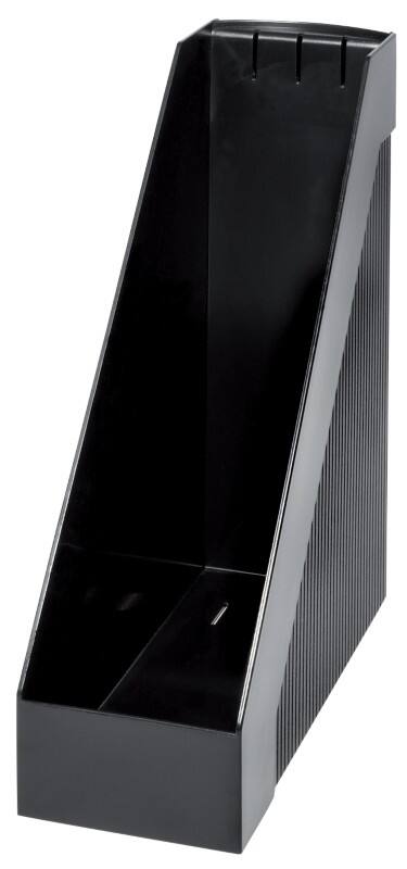 helit The Tower Line Tijdschriftencassette Zwart A4 96 mm Polystyreen 10 x 27 x 29 cm