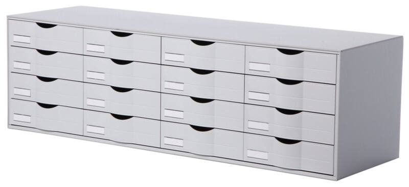 Paperflow Sorteersysteem Grijs 107,8 x 34,2 x 32,9 cm