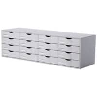 Paperflow Sorteersysteem Grijs 107,8 x 34,2 x 32,9 cm