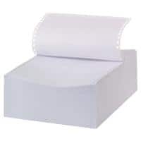 Niceday Kettingpapier A4 60 g/m² 240 mm x ca. 305 mm (12") Wit 1000 vel
