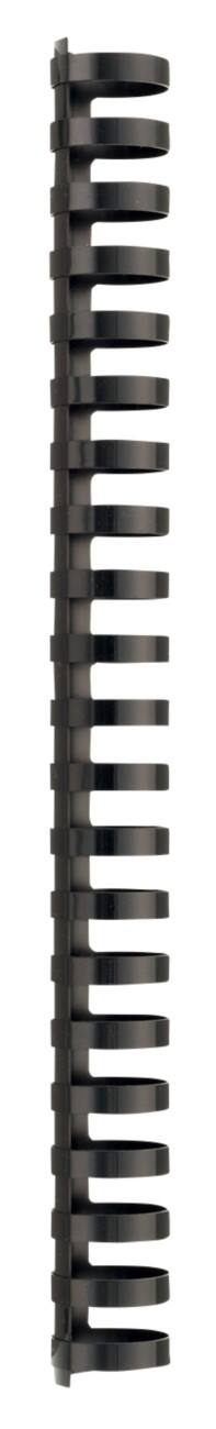 GBC Plastic Inbindruggen Zwart 25 mm 225 Vel A4 50 Stuks