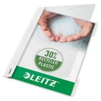 Leitz Standaard plastic snelhechter 4191 A4 polypropyleen 60 vel wit