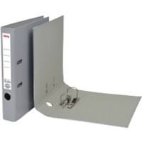 Viking Smal Ordner A4 50 mm Grijs 2 Ringen Karton, PP (Polypropeen) Mat Staand