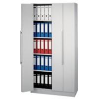 Hammerbacher Kast Matrix Lichtgrijs 100 x 42 x 200,4 cm