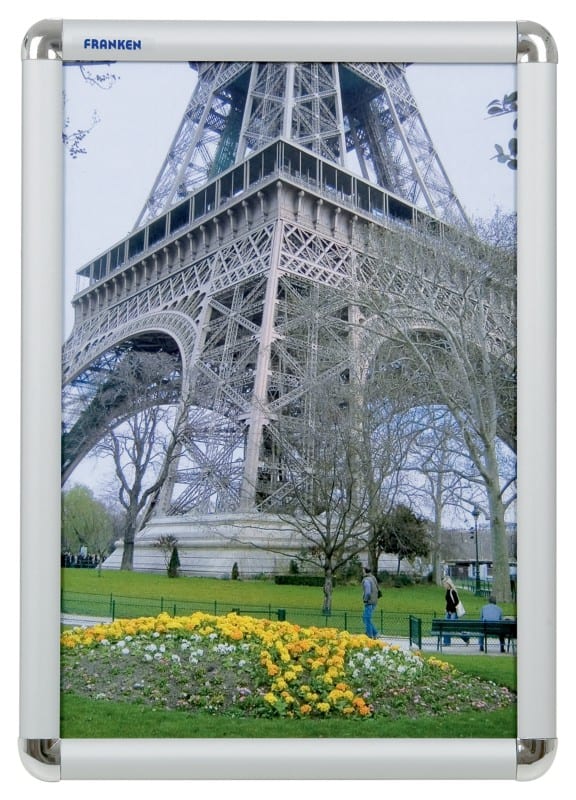 Franken A3 Kliklijst Zilver BS0702 29,7 (B) x 2,5 (D) x 42 (H) cm