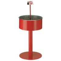 Vepa Bins Asbak 45 cm Rood