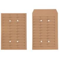 Huispostenveloppen Zonder Venster C4 229 (B) x 324 (H) mm Gespen Bruin 110 g/m² 250 Stuks