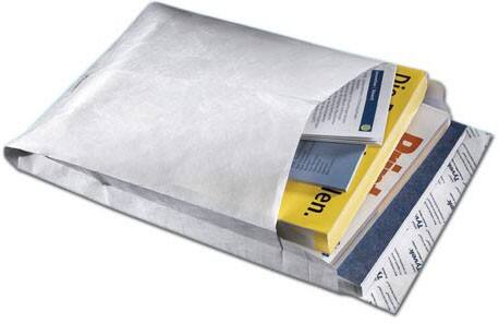 Tyvek Zak-enveloppen EB4 55 g/m² Zonder Venster Kleefstrip 262 x 371 mm 100 Stuks