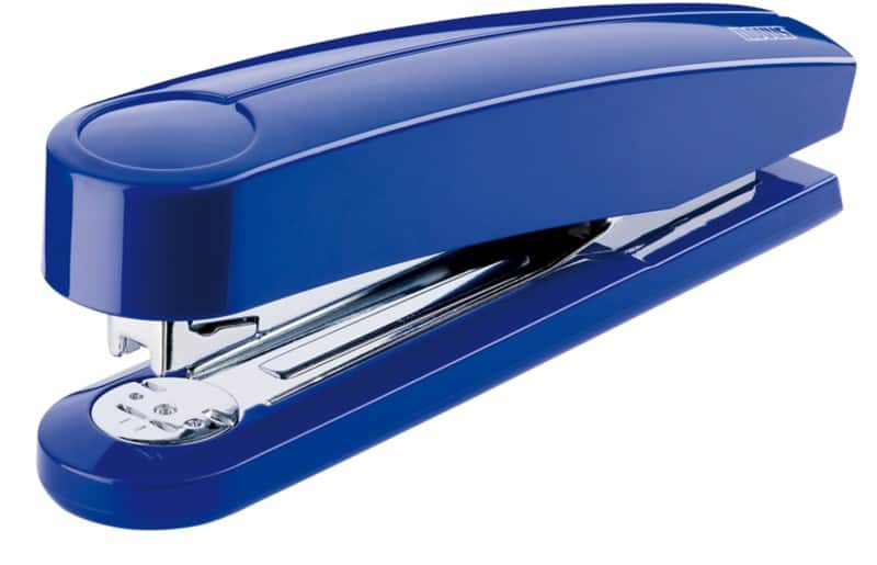Novus NOVUS OFFICE Nietmachine B 5 Halve strip 40 Vellen Blauw 24/6, 24/7, 24/8, 26/6, 26/7, 26/8 Kunststof, metaal